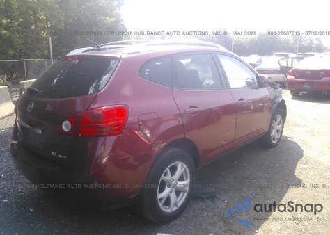 2008 Nissan Rogue Sl z USA, uszkodzony, nr VIN JN8AS58V38W116396